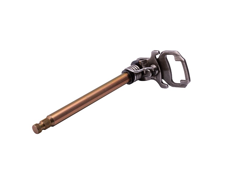 Gearshift shaft for Moretti engine motorcycle
