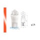 Lightbulb BOSMA 12V 1*LED STANDARD T10 RED DIAMOND BLISTER