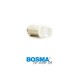 Lightbulb BOSMA 12V 1*LED standard BA9s white 6000K wide viewing blister
