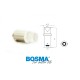 Lightbulb BOSMA 12V 1*LED standard BA9s white 6000K wide viewing blister