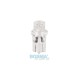 Lightbulb BOSMA 12V 1*LED STANDARD T10 RED WIDE WVIEWING BLISTER