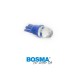 Lightbulb BOSMA 12V 1*LED STANDARD T10 BLUE BLISTER