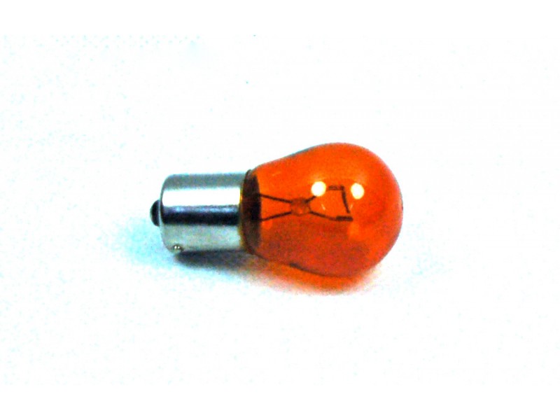 Lightbulb BOSMA 12V 21W BA15s , orange (4155) packaged 10 pcs