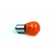 Lightbulb BOSMA 12V 21W BA15s , orange (4155) packaged 10 pcs