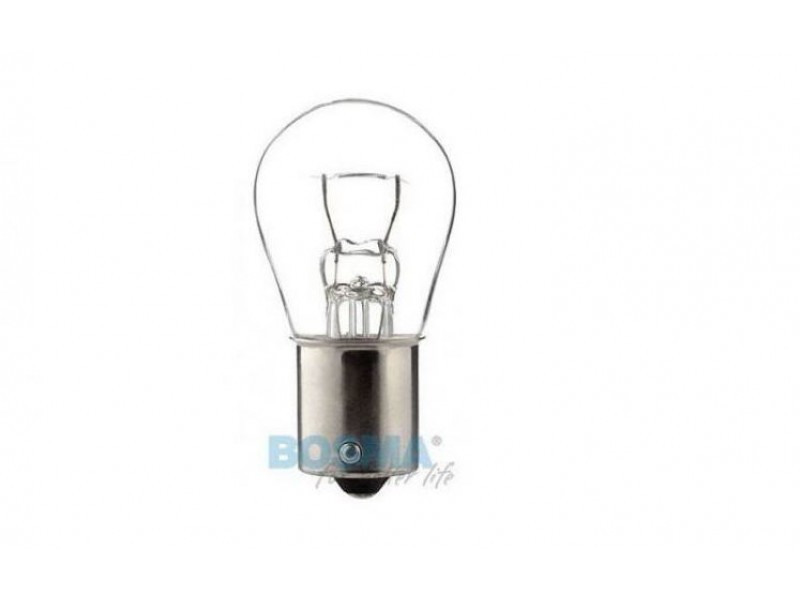 Lightbulb BOSMA 12V 21W BA15s P21W (1529) packaged 10pcs