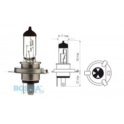 Lightbulb BOSMA 12V 35/35W PX43t HS1 Lightbulb BOSMA 12V 35/35W PX43t HS1