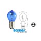 Lightbulb BOSMA 12V 35/35W BA20D , blue (6159)