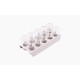 Lightbulb BOSMA 12V 21/5W BAY15d P21/5W (1574) 10 pcs