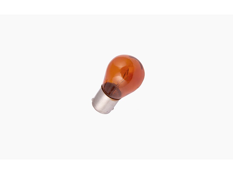 Lightbulbs BOSMA 12V 21W BA15s, orange (4155) 10 pcs