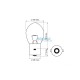 lightbulb BOSMA 12V 35W BA20s (5749)