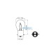 Lightbulb BOSMA 12V 35/35W BAX15d