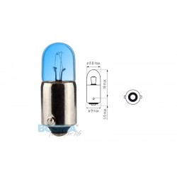Lightbulb BOSMA 12V 4W BA9s BLUE (4292) packaged 10pcs