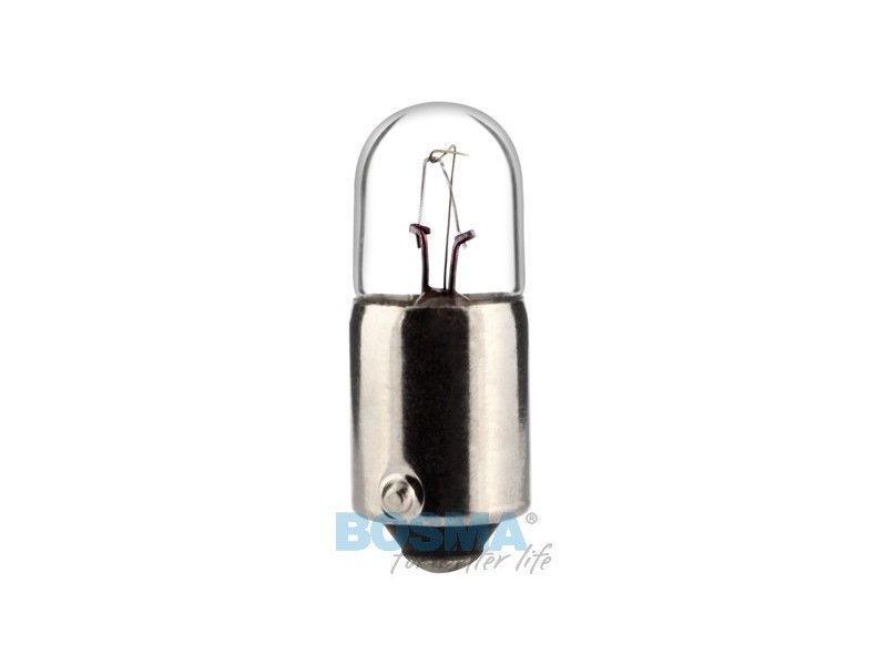 Lightbulb BOSMA 12V 4W BA9s RED