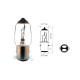 Lightbulb BOSMA 12V 45/40W BA20d SEMI HALOGEN (0122)