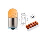 Lightbulb BOSMA 12V 5W BA15s 18x37mm ORANGE (6265) 10pcs