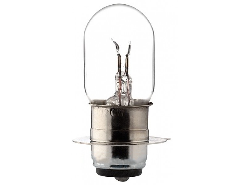 Lightbulb BOSMA 12V 25/25W PX15d (6456) packaged 10pcs