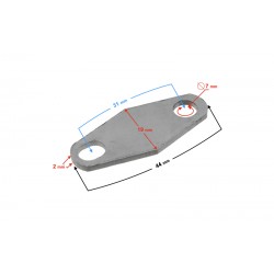 Moped scooter exhaust gas recirculation (ERG) valve plug