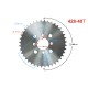 Rear sprocket Moretti 40/428 for ATV 200
