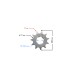 Drive sprocket Moretti 11/428 fpr ATV