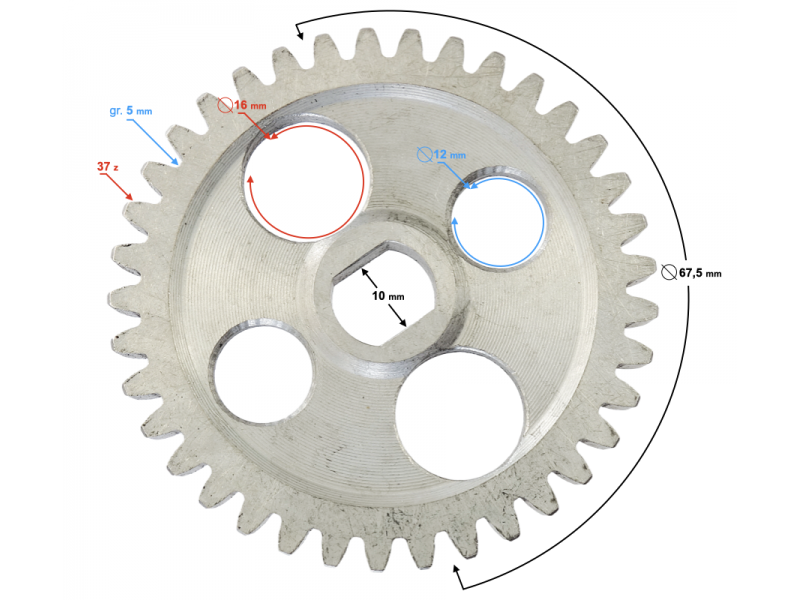 Oil Pump Sprocket NXT250 Base Oil Pump Sprocket NXT250 Base
