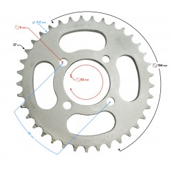 Sprocket 428-37 DB125
