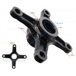Mounting of rear sprocket Pentora
