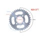 Sprocket 420-37, silver Sprocket 420-37, silver