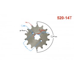 Sprocket 520-14T