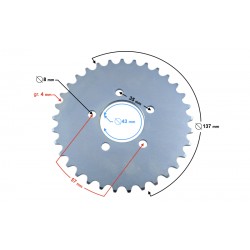 Sprocket 415-33z Romet Sprocket 415-33z Romet