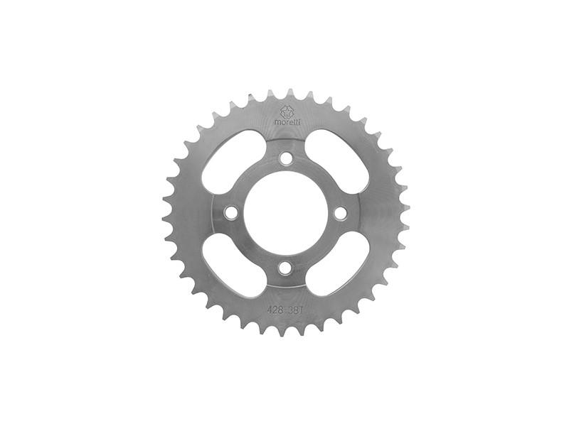 Rear sprocket Moretti 38/428 for Ogar