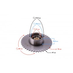 Timing sprocket for 130cc engine