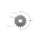 Drive sprocket Moretti 16/420 for Simson