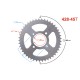 Rear sprocket Moretti 45/428 Rear sprocket Moretti 45/428
