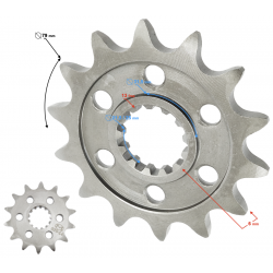 (WHOLESALE) VOGE 300 Rally Delivery Sprocket (191600046-0001) (WHOLESALE) VOGE 300 Rally Delivery Sprocket (191600046-0001)