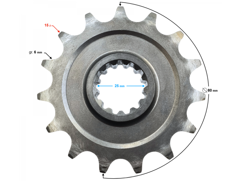 (WHOLESALE) VOGE 625DSX Delivery Sprocket (191600078-0001)