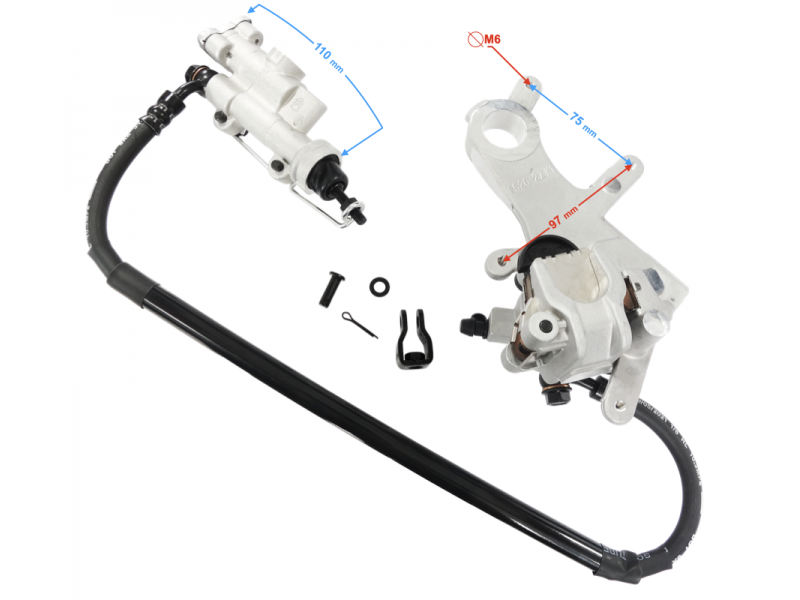 NXT300 Complete Rear Brake Kit