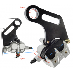Brake caliper rear DB250 MZK Brake caliper rear DB250 MZK