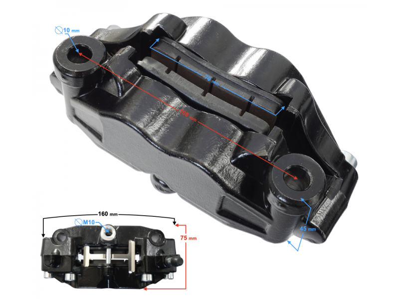 Front left brake caliper BLADE R