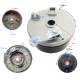 Brake drum right front ATV Eagle