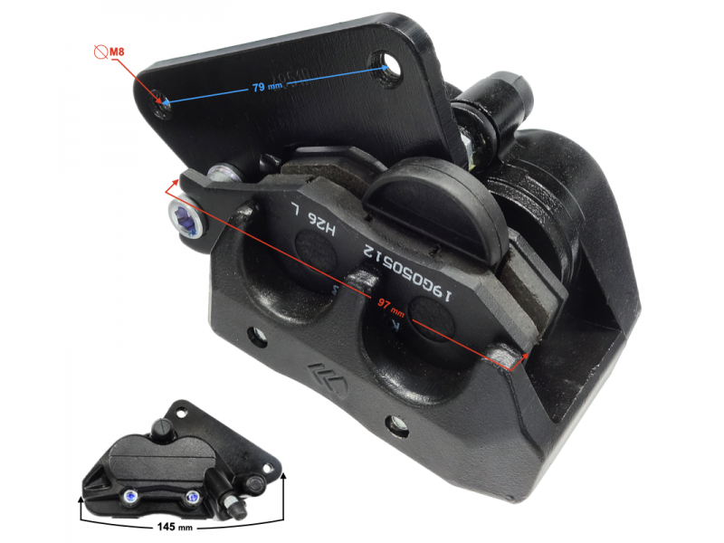 Brake caliper left VOGE 300 R