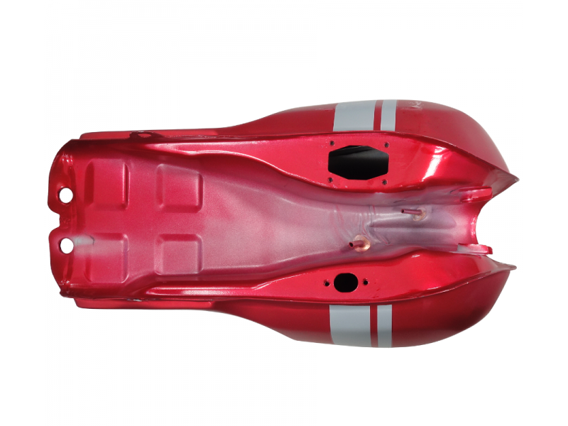 Fuel tank maroon version 2 Cafe Racer 50