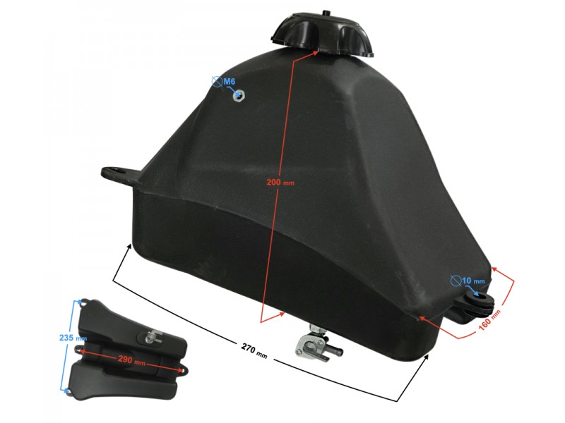Fuel tank DB125 Fuel tank DB125