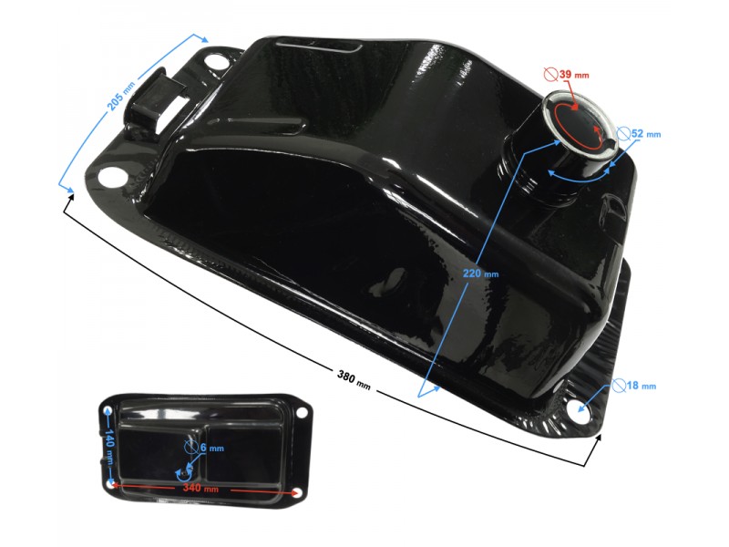 Fuel tank Pentora