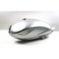 Silver Fuel Tank for moped Patrol Silver Fuel Tank for moped Patrol