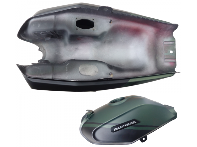 Green fuel tank for Stratos 125