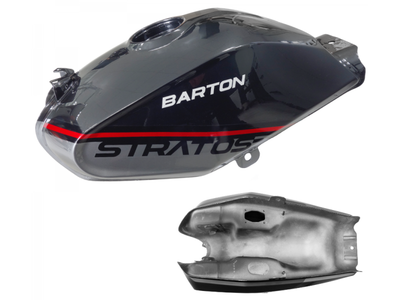 Red fuel tank for Stratos 125