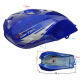 Blue fuel tank for Fighter 2 / Euro 5 moped