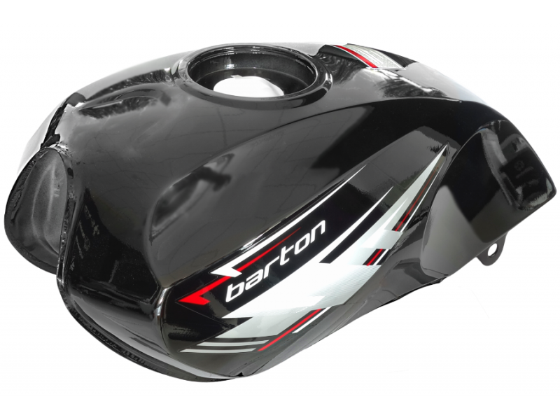 Black fuel tank for Fighter 2 / Euro 5 moped