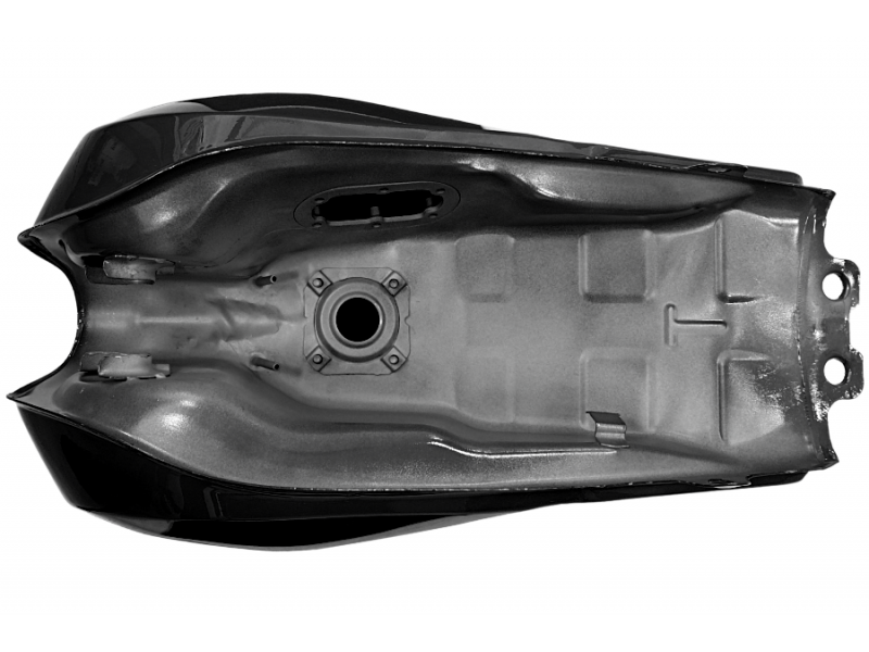 Black fuel tank for Fighter 2 / Euro 5 moped