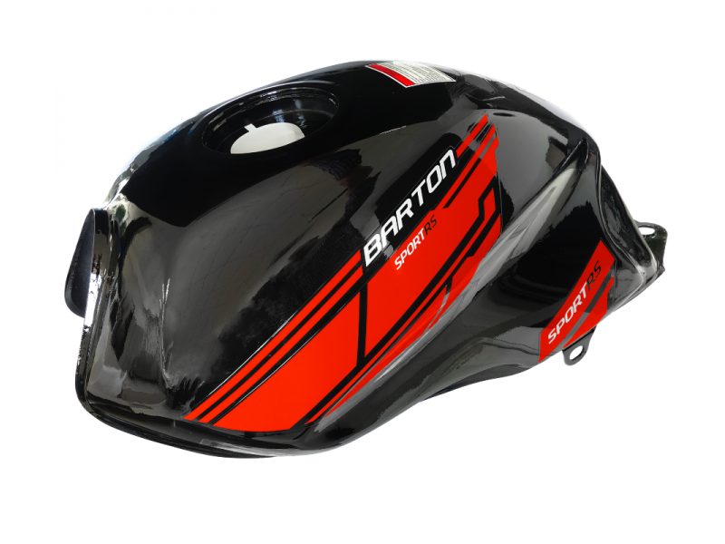 Black-red fuel tank for Sprint RS 2 / Euro 5 moped